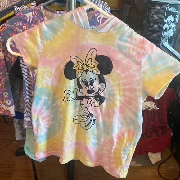 Disney t shirt with hood and ears size 5T